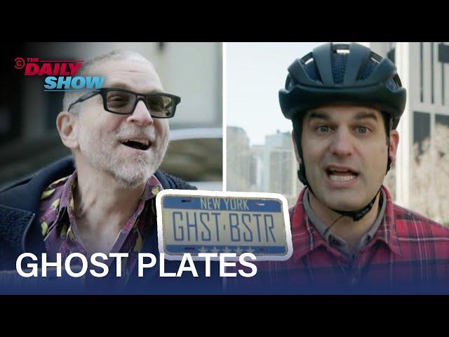 Avoiding Traffic Tickets with Ghost Plates - Thank Me Later | The Daily Show