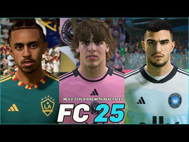 FC 25 | ALL MLS U-23 PLAYERS WITH REAL FACES