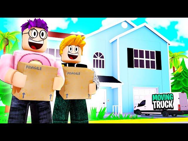 Can We MOVE IN With BEST FRIEND In Roblox BROOKHAVEN!? (SET HOUSE ON FIRE!)