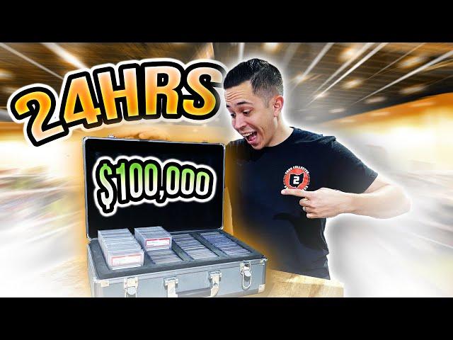 Spending $100,000 On Sports Cards In 24 Hours  (Part 1)