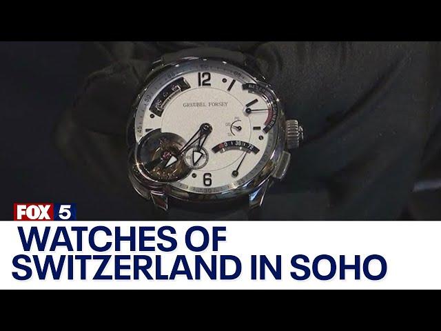 Seeing some of the world's most expensive watches at Watches of Switzerland in SoHo