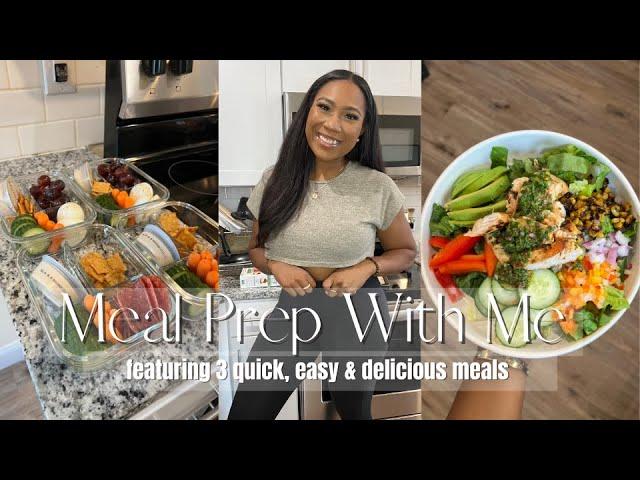 Meal Prep With Ri || Journey to Slim Thick || 3 Quick, Easy & Delicious Meals for Weightless