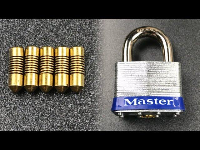 [656] Master Lock’s Unusual “Universal Pin” Mechanism