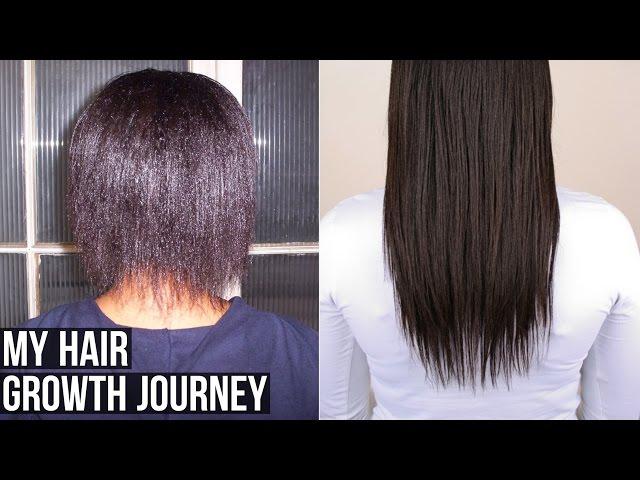 My Hair Growth Journey (Relaxed Hair)