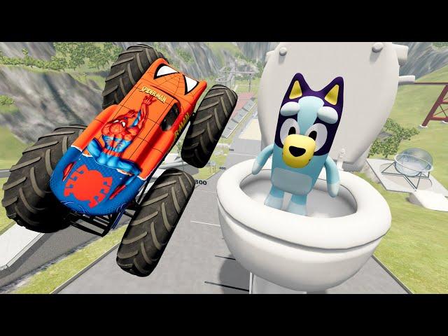 BeamNG Crazy Car Crashes & Jumps LIVE - Random Vehicles Total Destruction | Griff's Garage