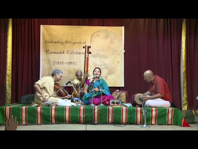 Ramnad Krishnan centenary concert | Aishwarya Vidya Raghunath