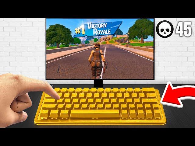 $1 vs $1,000 Keyboard in Fortnite!