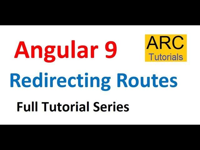 Angular 9 Tutorial For Beginners #35 - Redirecting Routes