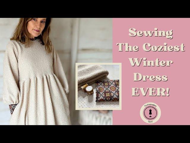 Making the Coziest Dress Ever - Sewing With Boucle