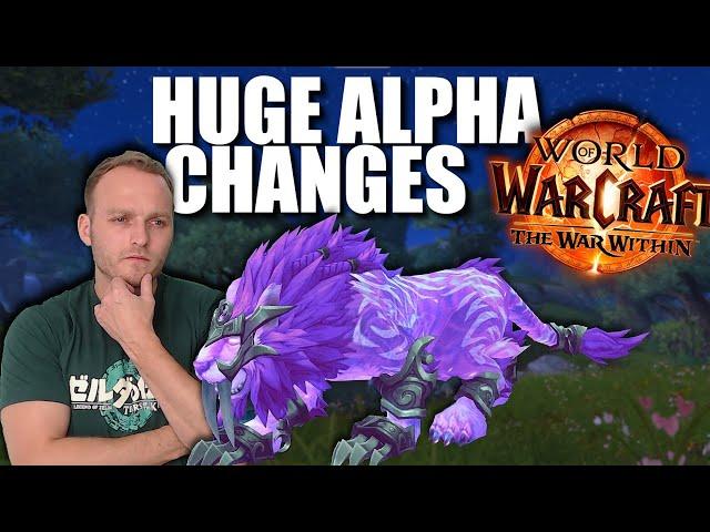 Feral In The War Within Will Be SLOWER - Reviewing Alpha Feral Changes