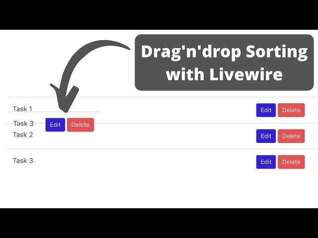 Laravel Checklister. Part 4b: Sorting Tasks with Livewire Drag-Drop