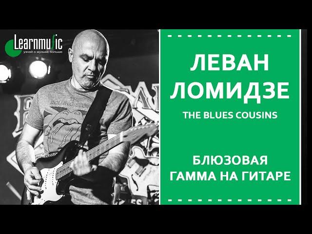 Блюзовая гамма на гитаре  | Леван Ломидзе и The Blues Cousins