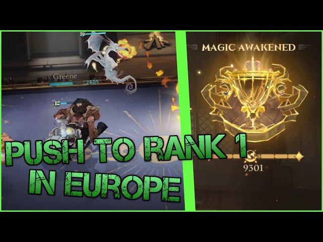  Harry Potter : Magic Awakened PUSH TO RANK 1 in EUROPE (Duels + Commentary) 