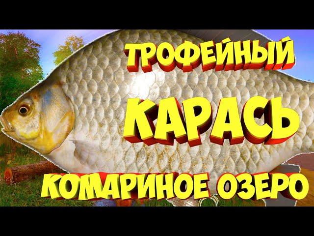 русская рыбалка 4 - Карась озеро Комариное - рр4 фарм Алексей Майоров