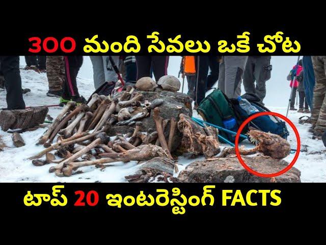 టాప్ 20 ఇంటరెస్టింగ్ FACTS | TOP 20 INTERESTING FACTS IN TELUGU | Upender Gongura Facts787