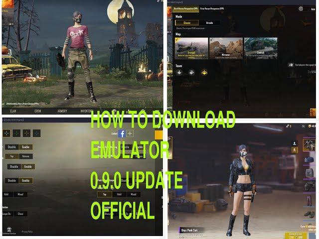 Tencent emulator PUBG 0 9 0 official update How to download