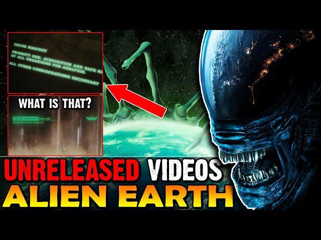 ALIEN EARTH UNRELEASED VIDEOS REVEAL HIDDEN STORY DETAILS - UNBOXING RECOVERED CONTENTS LORE