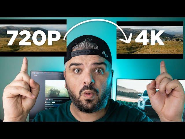 How to properly UPSCALE video to 4K in after effects