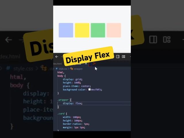 How to Use Flexbox in CSS | CSS Flex design | #htmlfullcourse #html #python #coding #webdesign #css