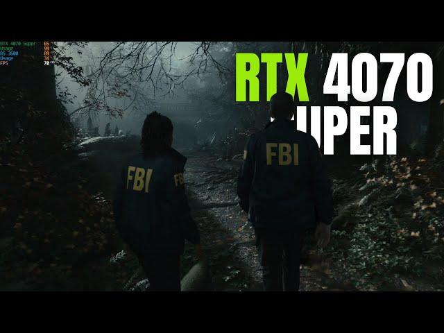 Alan Wake 2 RTX 4070 Super Gameplay | Best Graphics Settings | Optimization Guide