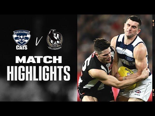 Geelong v Collingwood Highlights | Qualifying Final, 2022 | AFL