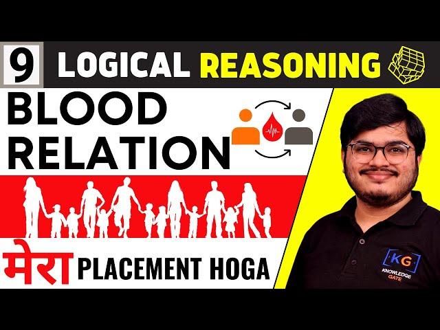 Lecture 9 - Blood Relation | Logical Reasoning | Mera Placement Hoga