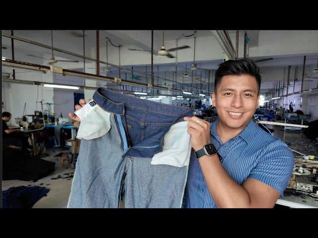 Visite a un FABRICA de pantalones en CHINA, como se hacen y precios