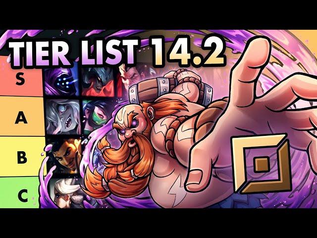 14.2 TOP LANE TIER LIST BY DRUTUTT