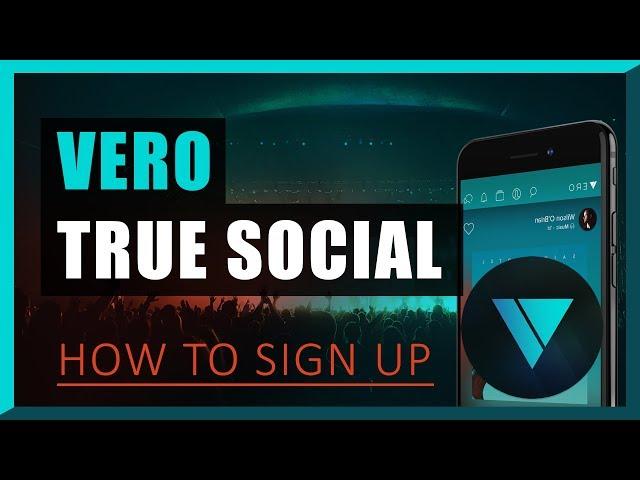 Vero True Social - How to sign up