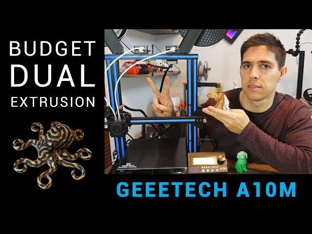 Geeetech A10M dual extrusion 3D printer - Incredibly capable, but is it for everyone?