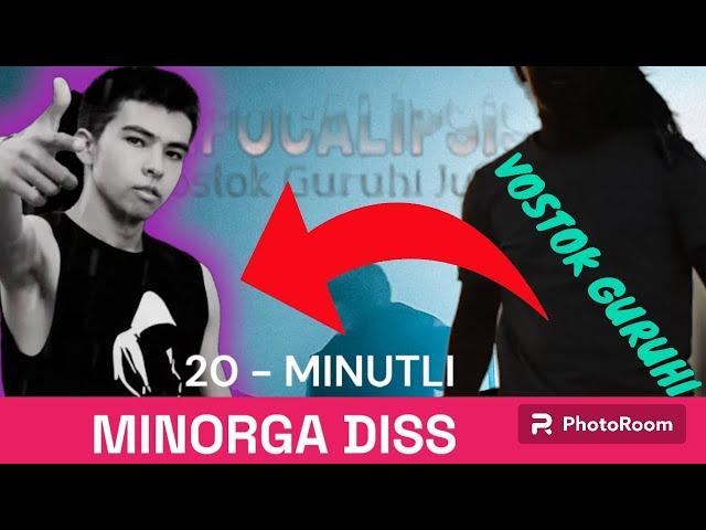 VOSTOK GURUHI - DISS MINORGA 20 -MINUTLI #minor #diss #uzrap #lightdream #vostok #batell #show #2023