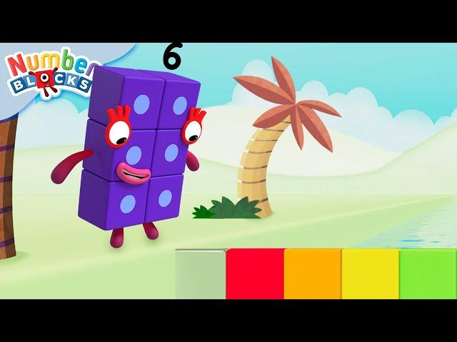 El Palacio de los patrones y más PATRONES | Dibujos de matemáticas para niños | Numberblocks Español