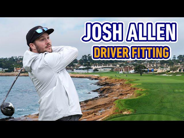 NFL Quarterback Josh Allen’s Qi10 Driver Fitting | TaylorMade Golf