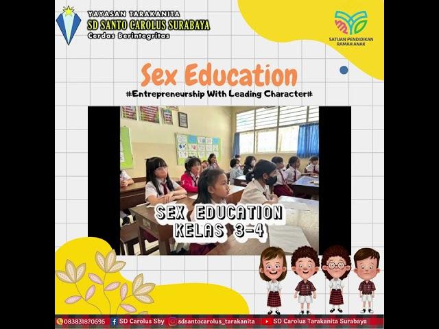 Sex Edu kelas 3 dan 4