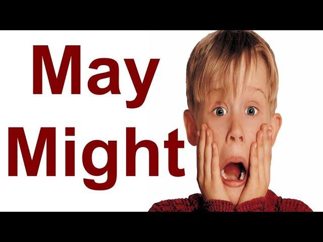 شرح استخدام  May - Might ، الفرق بين  May - Might فى اللغة الانجليزية -Modal verbs