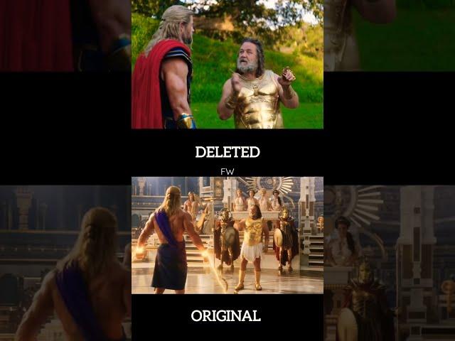 THOR LOVE AND THUNDER DELETED SCENE #shorts #youtubeshorts #whatsappstatus #trending #marvel #viral