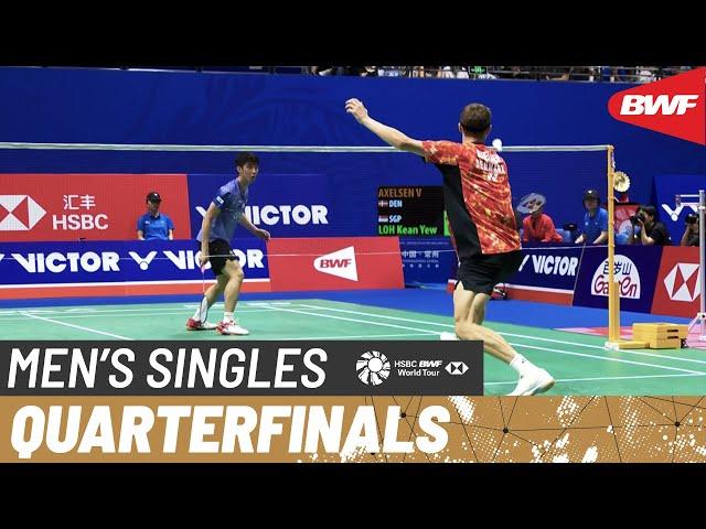 VICTOR China Open 2023 | Viktor Axelsen (DEN) [1] vs. Loh Kean Yew (SGP) [7] | QF