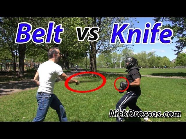 How to Use a Belt as an Improvised Weapon