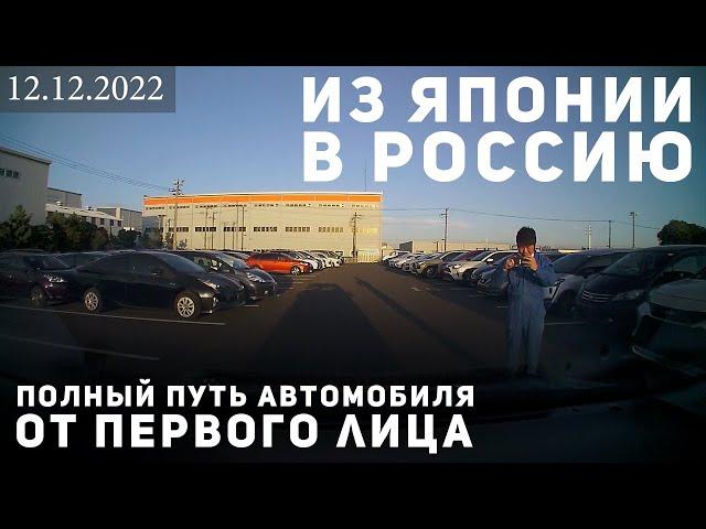 ПУТЬ АВТО ИЗ ЯПОНИИ ЗА 3 МИНУТЫ | С АУКЦИОНА ДО ТАМОЖНИ В РОССИИ