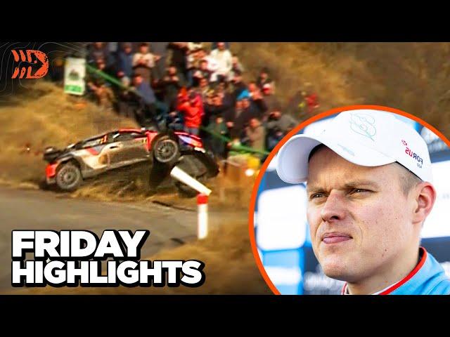 Hyundai NIGHTMARE  WRC Monte Carlo Rally 2025 Friday Highlights