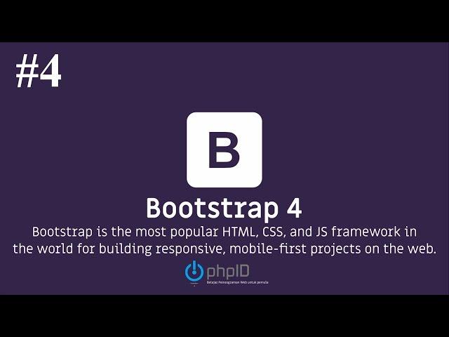 Belajar Bootstrap 4 - Membuat Carousel