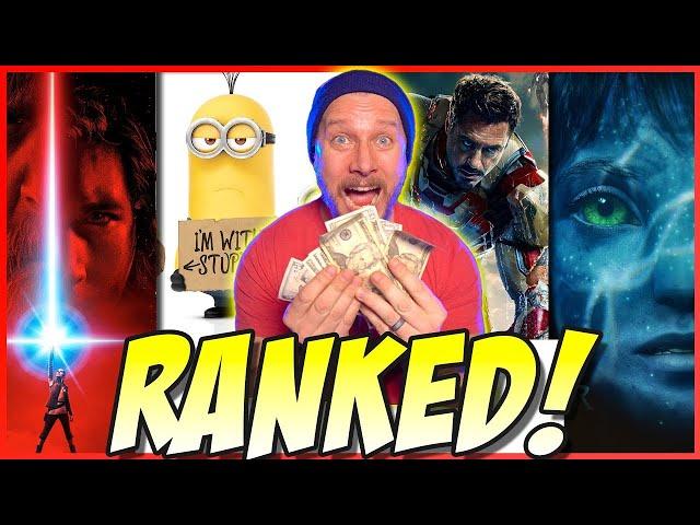 All 52 Billion Dollar Earning Movies Ranked!