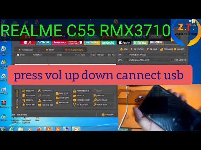 Realme c55 (rmx3710) pattern remove। Frp unlock। New method 2023 । Unlock tool 