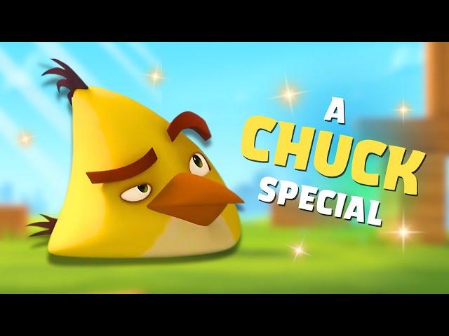 Angry Birds A CHUCK SPECIAL | Slingshot Stories VS On The Run Chuck