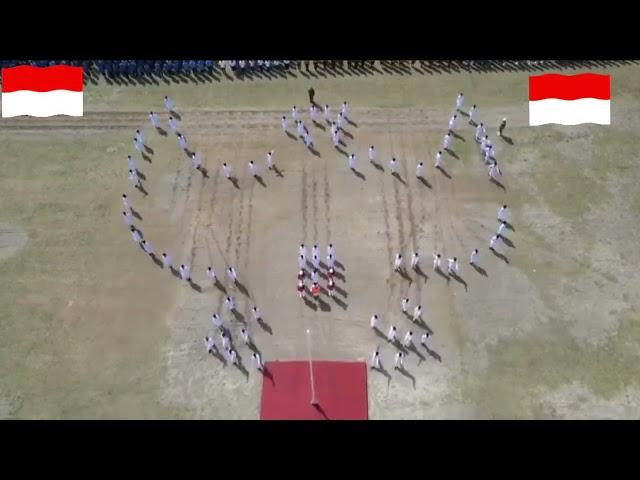 Formasi Paskibraka - Burung Garuda