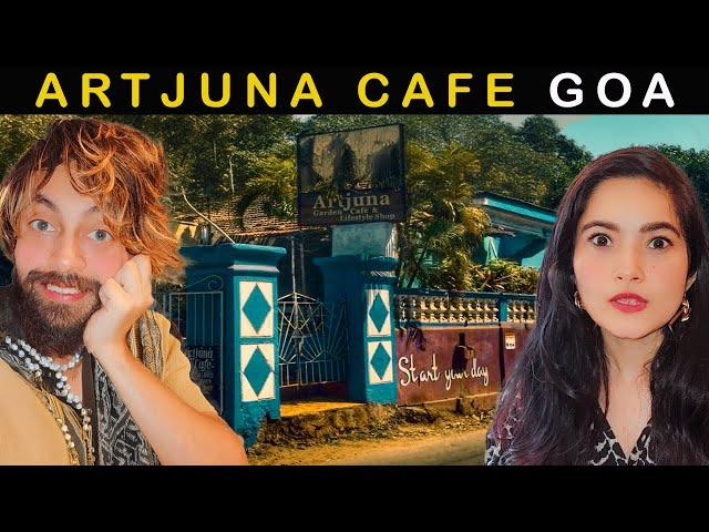 Tour of ARTJUNA CAFE GOA | Best Cafe in North Goa | Latest Goa Vlog & Current Updates of Goa