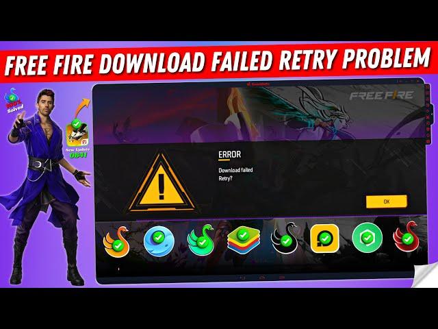 How to Fix Smartgaga Free Fire Download Failed Retry | Download Failed Retry Error After OB41 Update