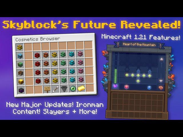 Skyblock's Future Revealed: Foraging Update! New Slayer Content +  More! (Hypixel Skyblock News!)