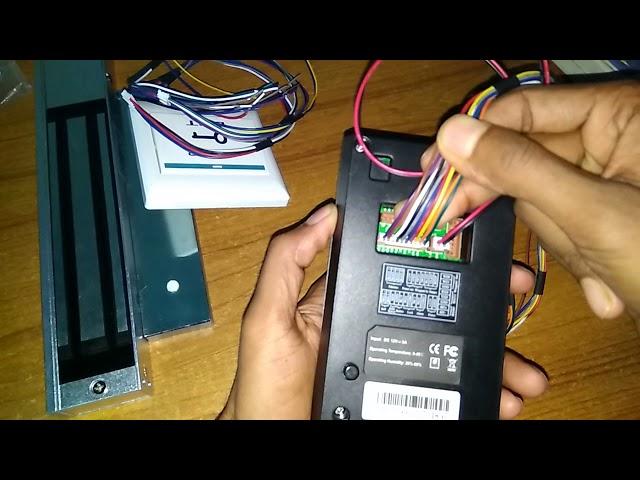 Zkteco F18 Time attendance access control Full installation Part-2