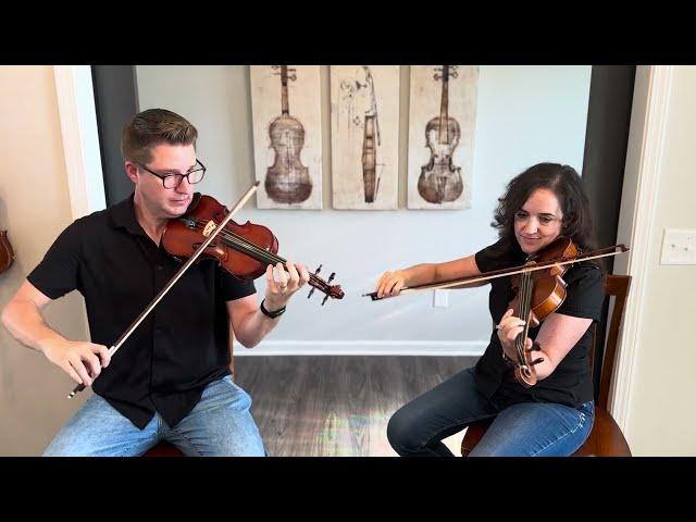 Drunken Sailor Violin Duet | Play Violin Channel